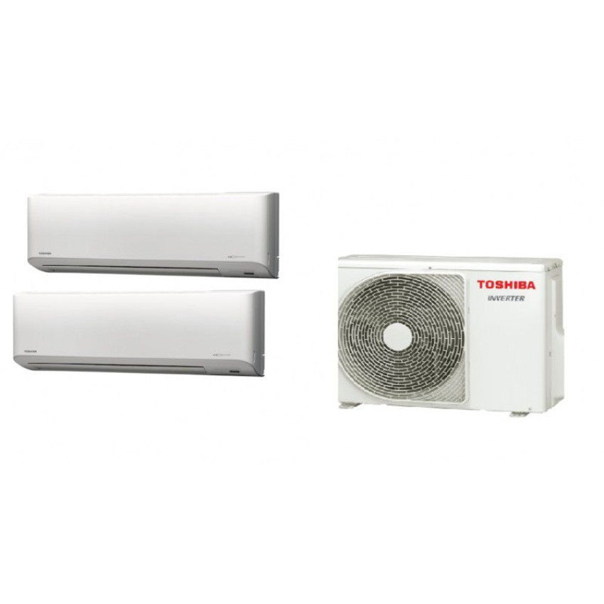 TOSHIBA 東芝 RAS-M10N4KCVx2+RAS-2M18J2ACV-HK 一拖二 變頻淨冷分體式冷氣機
