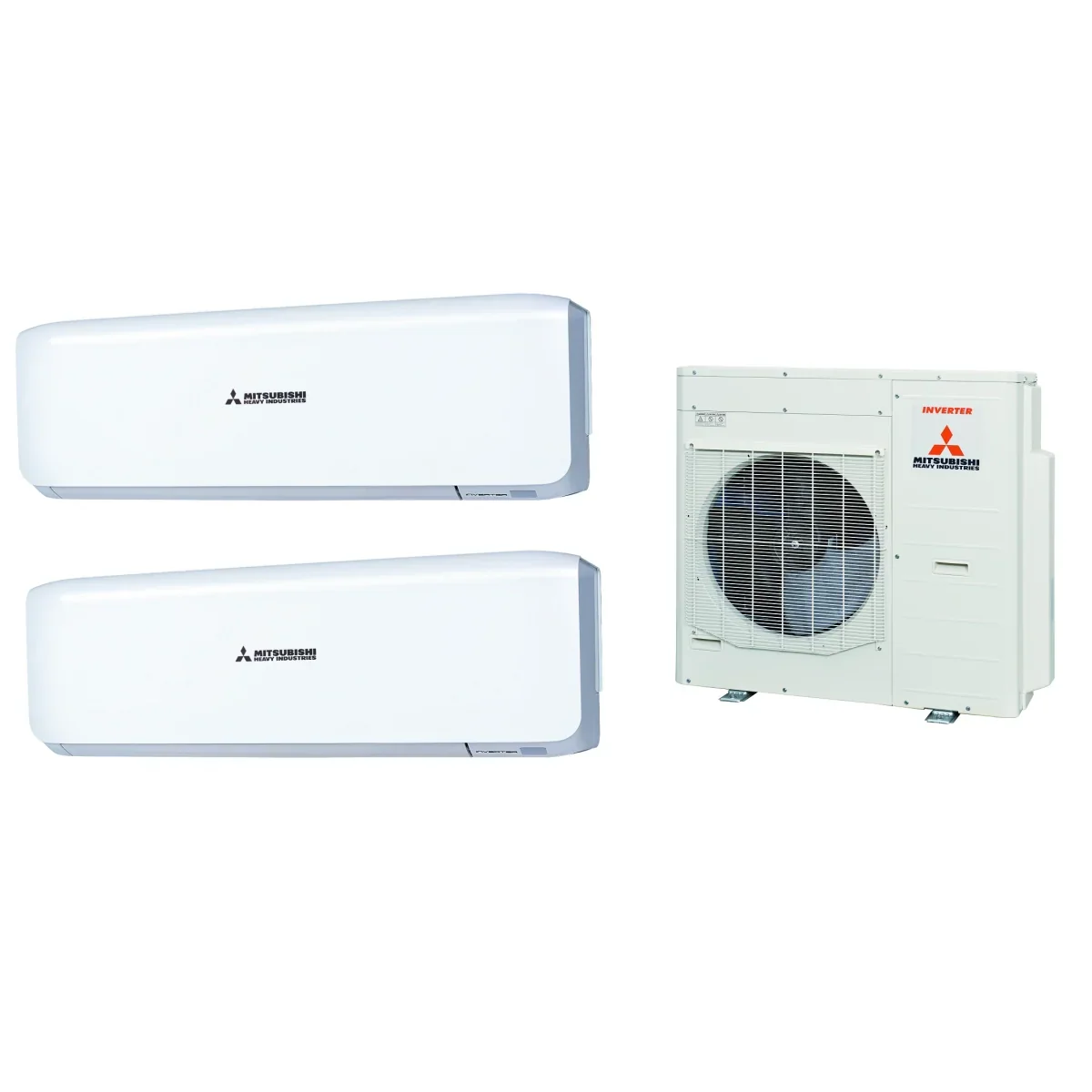 MITSUBISHI HEAVY 三菱重工 SRK50ZSx2/SCM100ZM-S 一拖二 變頻冷暖 多聯分體式冷氣機