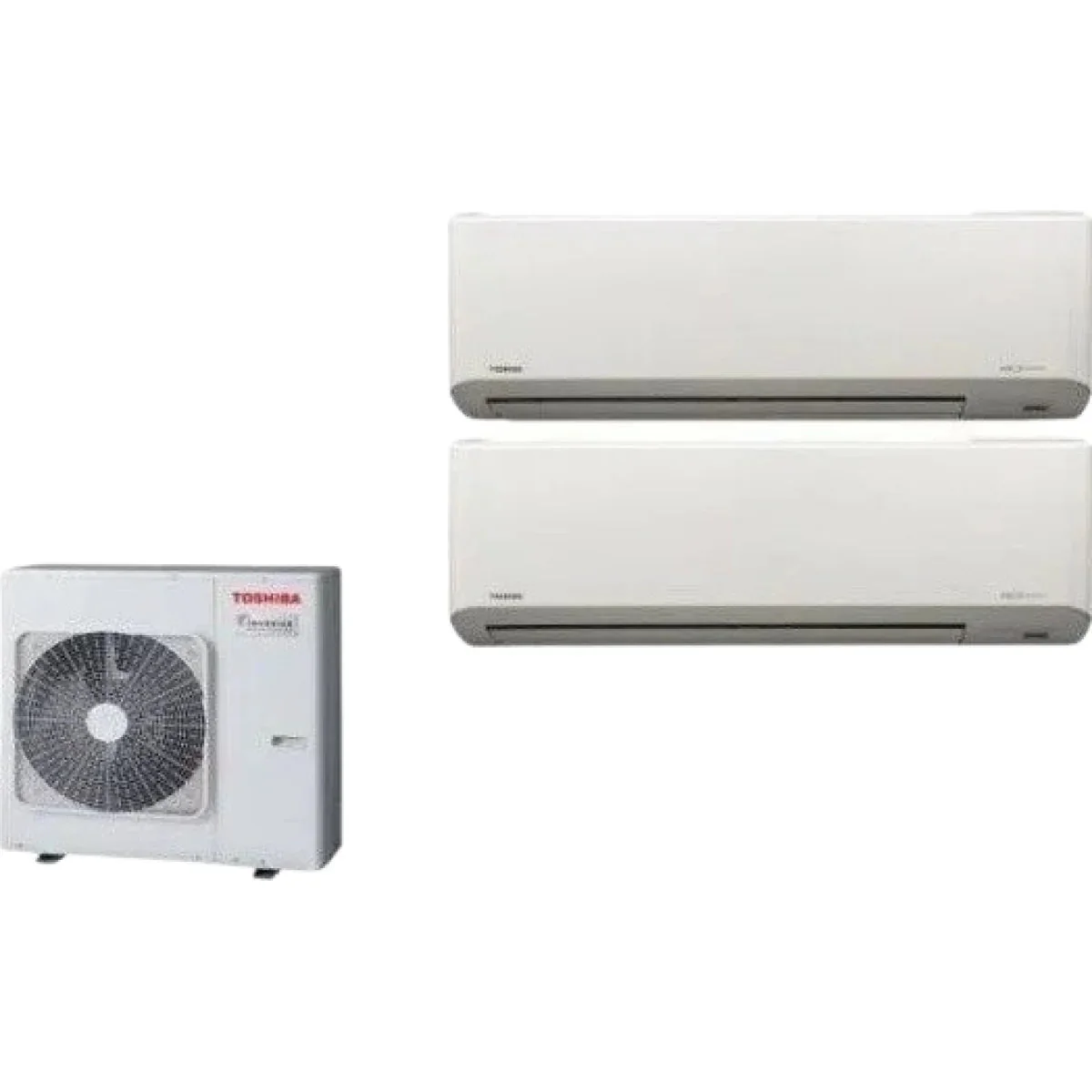 TOSHIBA 東芝 RAS-M13N4KCVx2+RAS-4M26S3ACV 一拖二 變頻淨冷 多聯式掛牆分體冷氣機