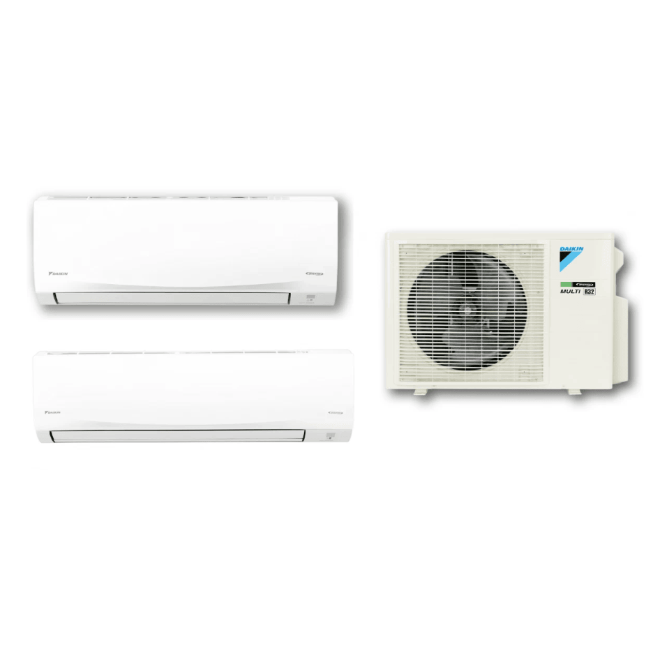 DAIKIN 大金 1拖2 1匹+1匹 R32 MKC變頻淨冷 多聯型分體冷氣機 (MKC50RVMN+CTKC25RVMNx2)