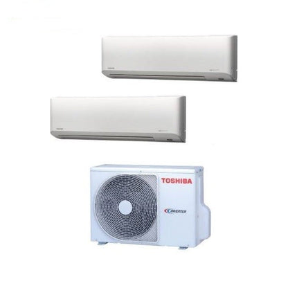 TOSHIBA 東芝 RAS2M18J2ACVHK 一拖二變頻淨冷分體式冷氣機 拖1匹+1匹 縮圖 2