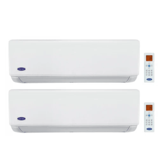 CARRIER 開利 1匹+1.0匹 一拖二 變頻淨冷型 多聯式掛牆分體冷氣機 (42KHG009DSM+42KHG009DSM/38KUS018DS21)