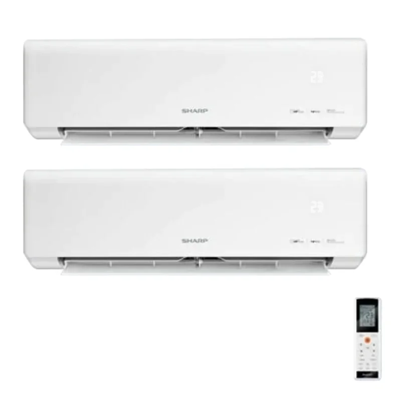 SHARP 聲寶 AU-XM18CCA / AH-XM9CCA + AH-XM12CCA 一拖二 1匹+1.5匹 R32 變頻淨冷 分體式冷氣機